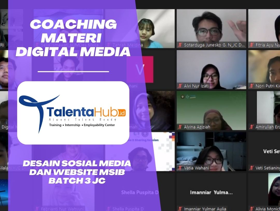 Coaching Materi Desain Sosial Media dan Website MSIB Batch 3 JC Digital Media