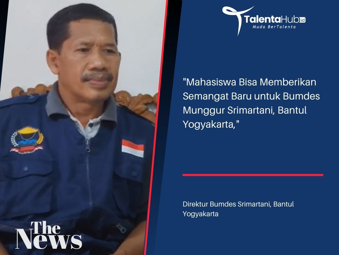 Magang Bumdes Berikan Semangat Baru untuk Bumdes Munggur Srimartani, Bantul Yogyakarta