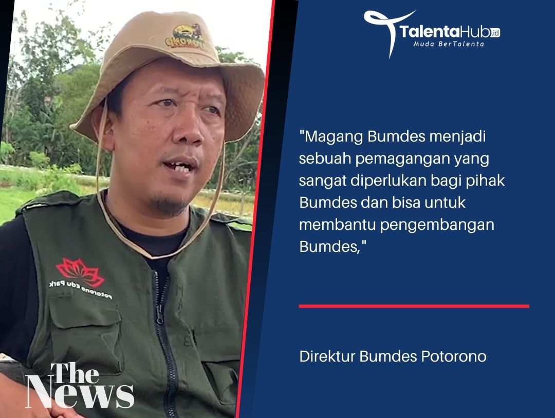 <strong>Bumdes Potorono Merasa Terbantu Berkat Magang Bumdes</strong>