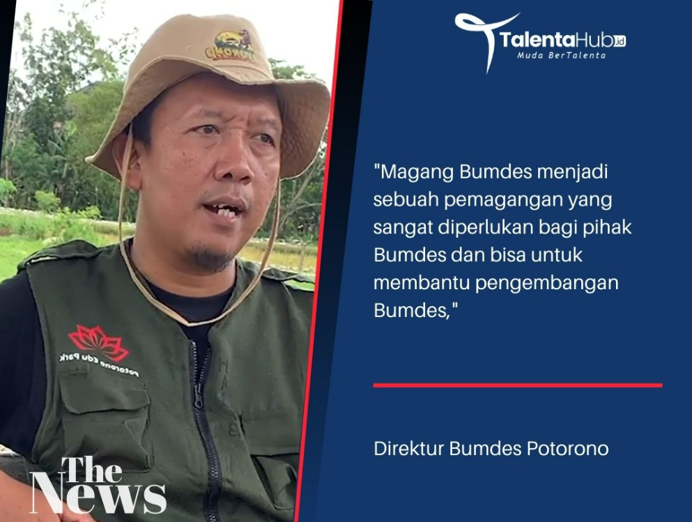 Bumdes Potorono Merasa Terbantu Berkat Magang Bumdes