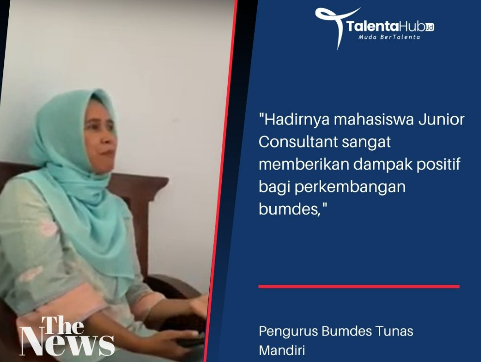 Pemikiran Baru dari Mahasiswa Junior Consultant Menjadikan Bumdes Semakin Berkembang