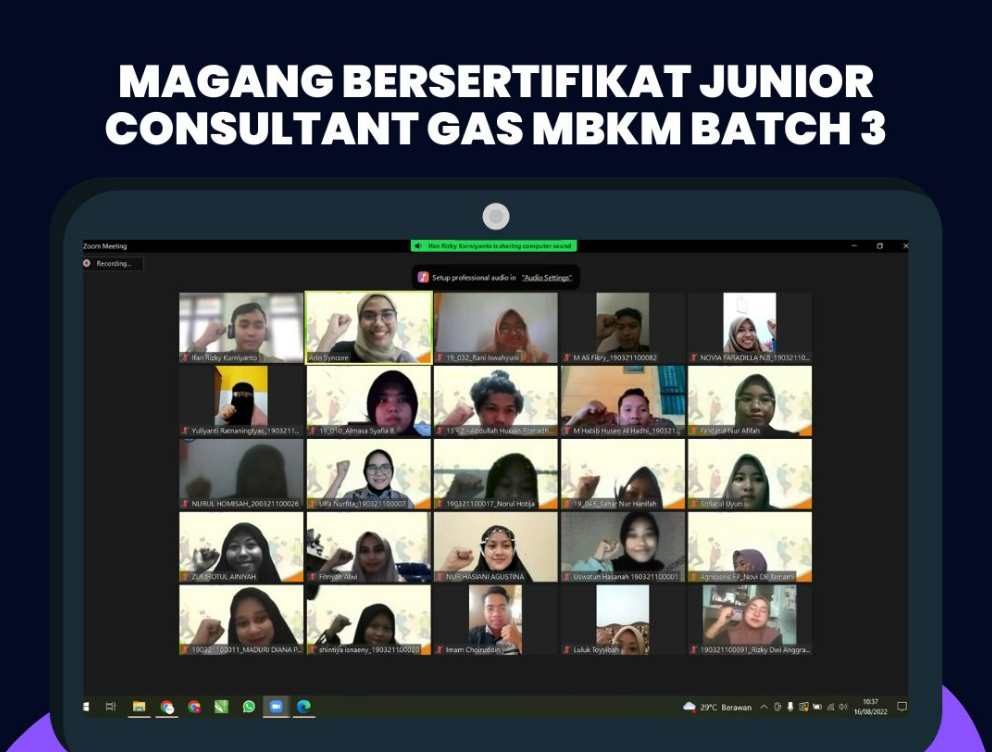 Talenta Hub Indonesia Selenggarakan Magang Bersertifikat untuk Junior Consultant GAS MBKM Batch 3