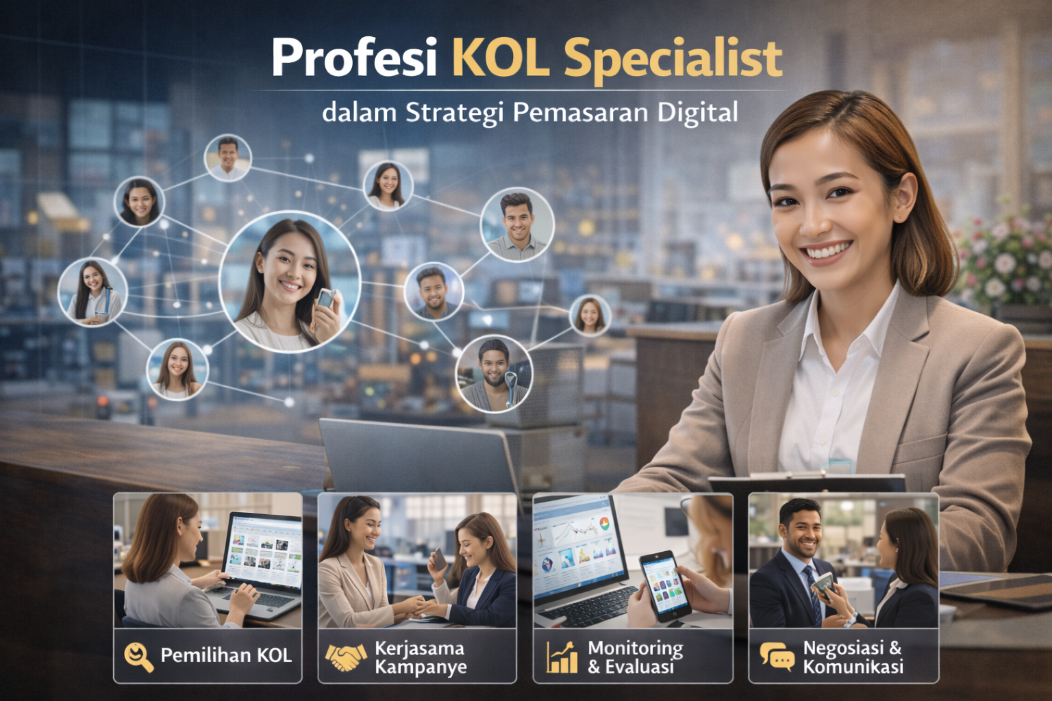 Mengenal Lebih Dalam Terkait Profesi KOL Specialist dalam Strategi Pemasaran Digital