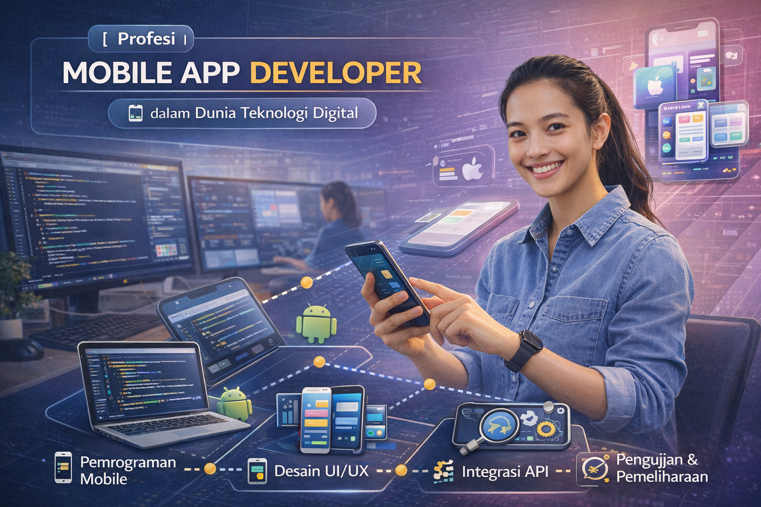 Mengenal Lebih Dalam Terkait Profesi Mobile App Developer dalam Dunia Teknologi Digital