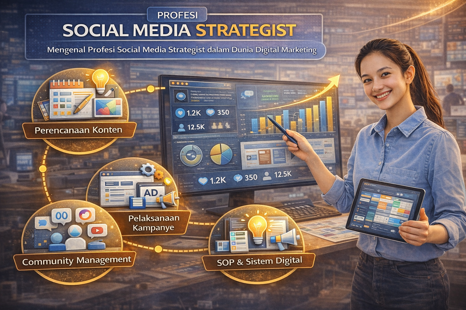 Mengenal Profesi Social Media Strategist dalam Dunia Digital Marketing