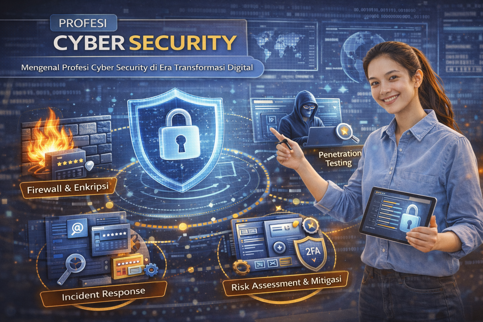 Mengenal Lebih Dalam Terkait Profesi Cyber Security di Era Transformasi Digital