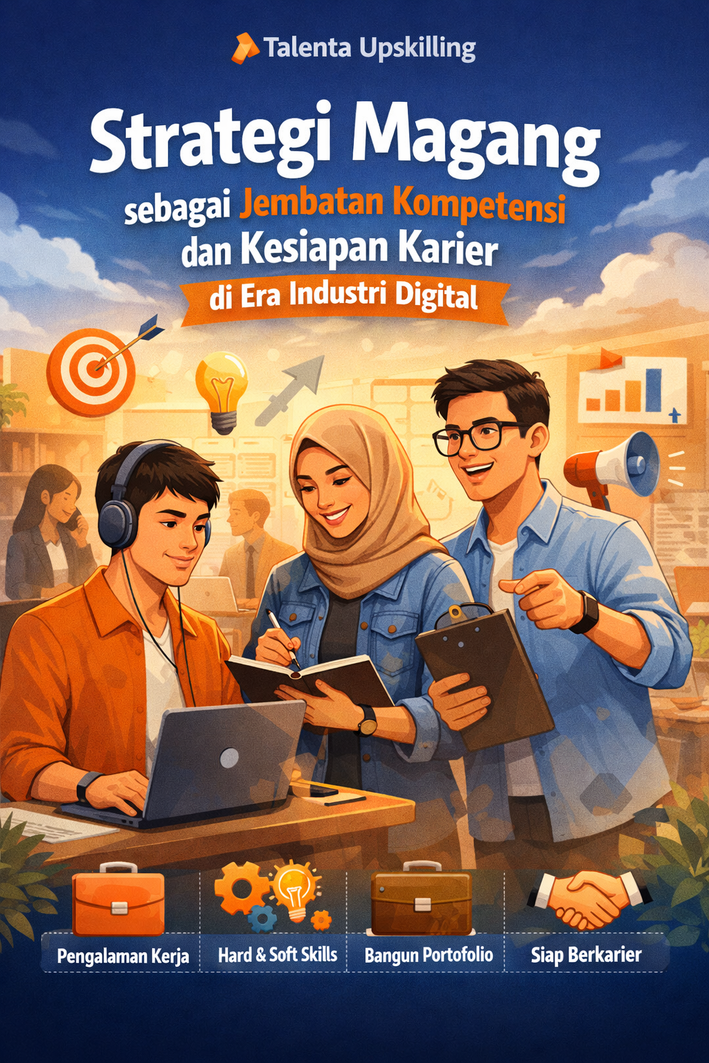 Strategi Magang Sebagai Jembatan Kompetensi dan Kesiapan Karir di Era Industri Digital